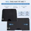 IGOHEALS Cold Head Cap, Ice Head Hat, Compressed Ice Head Wrap Wearable Comfortable &Strechable-Black view 2