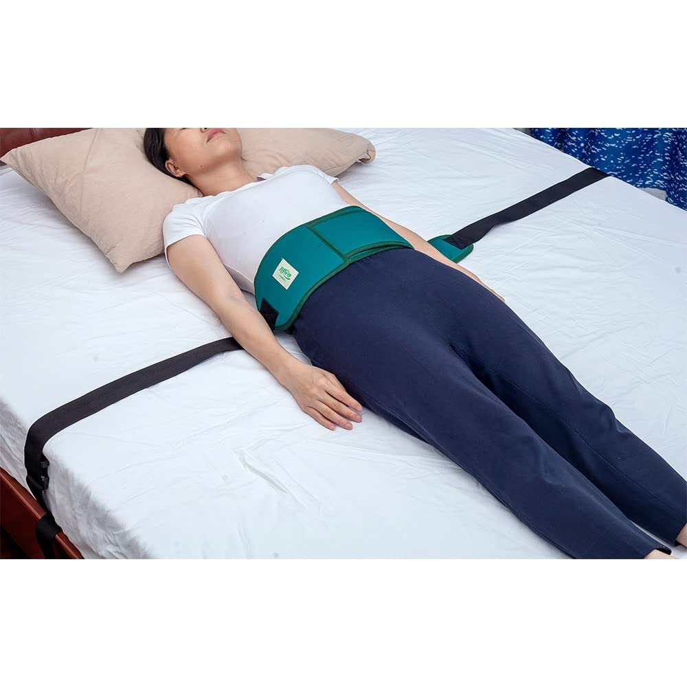 Medical Restraint-Bed Restraint Strap for Elderly Safety, Wheelchair Seat Belt, Chest Strap, Nursing Patient Anti-Bed Restraint, Safety System to Control Limbs for Post-Operative Patients