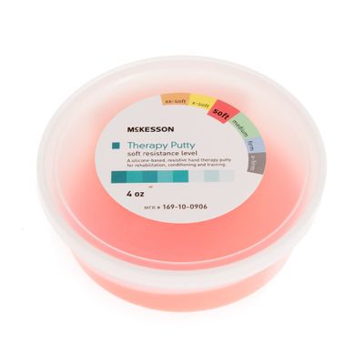 McKesson Therapy Putty - Soft Resistance for Fingers, Hands, and Wrist  Exercise Rehabilitation Occupational Therapy Tool - 4 oz, 1 Count
