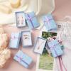Pandahall 12pcs Cardboard Jewelry Boxes 8.25x5.3x2.65cm Sponge Pad Filled Rectangle Boxes with Ribbon Bownots for Earrings Pendants Bracelets Necklaces Rings Jewelry Packaging(Light Sky Blue) view 3