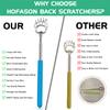 HOFASON 4 Pack Back Scratcher Extendable, Christmas Birthday Gifts for Mom Dad Wife Husband, Stocking Stuffers for Women Men Adults Teens, White Elephant Gifts, Prizes for Adults, Back Massager view 4