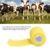 12pcs Self Adherent Cohesive emergency Medical Bandage,Nonwoven Self Adhesive Bandage,Elastic Wrap Bandage Tape for Cows Dogs Horses (Yellow), Nonwoven Self Adhesive Bandage,12pcs Self AdherentSe view 2