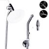 V-Frankness Shower Enema System with 100 Inches Hose, Water Control Valve, and Diverter, Douche Colonic Cleanse Kit for Most Shower Systems (Chrome) view 1