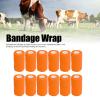 12pcs Self Adherent Cohesive emergency Medical Bandage,Nonwoven Self Adhesive Bandage,Elastic Wrap Bandage Tape for Cows Dogs Horses (Orange), Nonwoven Self Adhesive Bandage,12pcs Self AdherentSe view 3