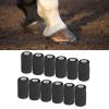 12pcs Self Adherent Cohesive emergency Medical Bandage,Nonwoven Self Adhesive Bandage,Elastic Wrap Bandage Tape for Cows Dogs Horses (Black), Nonwoven Self Adhesive Bandage,12pcs Self AdherentSel view 4