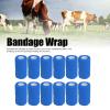 12pcs Self Adherent Cohesive emergency Medical Bandage,Nonwoven Self Adhesive Bandage,Elastic Wrap Bandage Tape for Cows Dogs Horses (Blue), Nonwoven Self Adhesive Bandage,12pcs Self AdherentSelf view 3