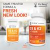 Dr. Berg Maximum Strength 2-in-1 Vitamin D3 K2 5000 IU | Naturally Derived D3 | 4X Lab-Tested & Verified | High Absorption Formula | K2 D3 Vitamin Supplement - 60 Capsules view 2