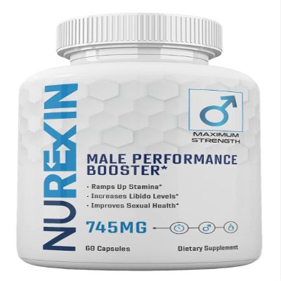 Zonata Nurexin Male Pills, Nurexin for Men Supplement, Strength, Performance, 60 Count