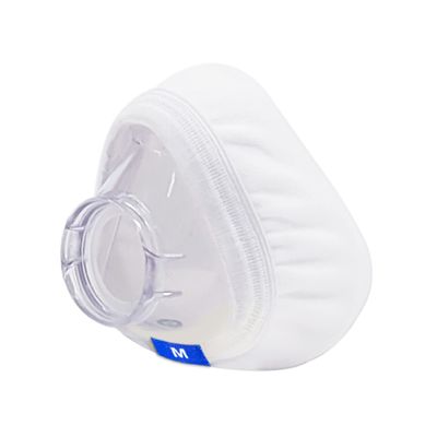 resplabs CPAP Mask Liners Compatible with ResMed AirFit N20 Nasal Mask Reusable Soft Fabric Comfort Cushion Covers Medium Size 4 Pack