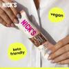 NICK'S Peanut Chocolate Snack Bar, Keto Nut Snack for Sports, Hiking & Outdoor Activities, 1G sugar, 3G net carbs, healthy snack bar (pack of 12) view 4