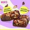 NICKS Keto Nut Bar, Almond Chocolate, Keto Nut Snack for Sports, Hiking & Outdoor Activities, 1G sugar, 3G net carbs, healthy snack, (pack of 12), 12.0 Count, 40.0 grams view 4
