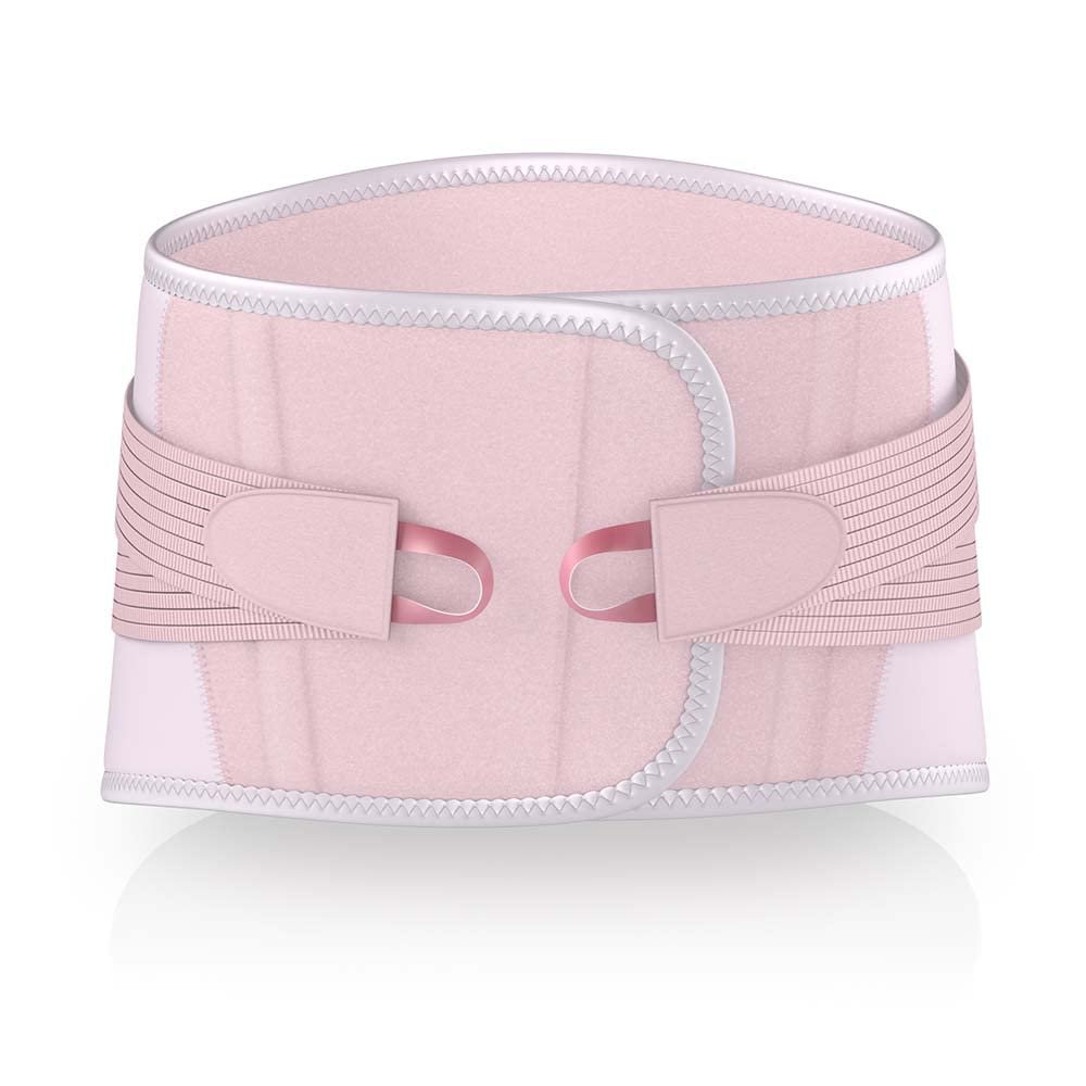 Actimove Professional Deluxe Lumbar Sacral Support Rigid Panel, For Women, Rose, Medium