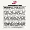 SOLA Low Carb & Keto Friendly Bagels, Blu-berry - 5g Net Carbs & 15g of Protein, No Added Sugar, Plant based, Low Calorie Bagels - 12 oz (4 Bagels/Pack) (Pack of 2) view 3