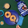 SOLA Low Carb & Keto Friendly Bagels, Blu-berry - 5g Net Carbs & 15g of Protein, No Added Sugar, Plant based, Low Calorie Bagels - 12 oz (4 Bagels/Pack) (Pack of 2) view 4