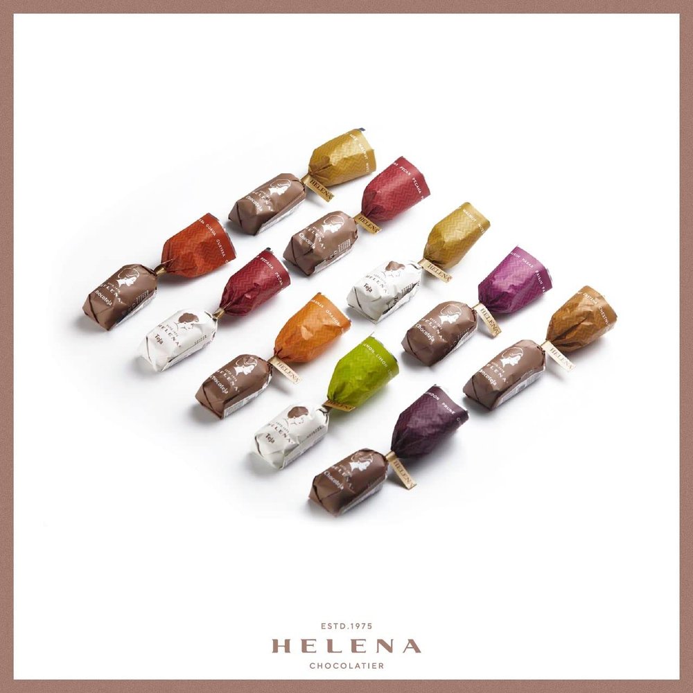 HELENA Chocolatier Tejas and Chocotejas, Fine Tejas & Chocotejas with a variety of fillings, including dulce de leche, and nuts or an array of fruits, all covered in an outer layer of chocolate. (CHOCOTEJA & TEJA MIX, 12 PACK)