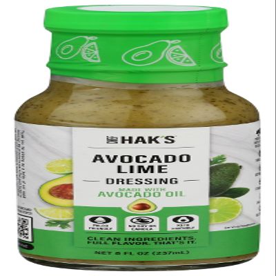 Haks Avocado Lime Dressing, 8 Fz