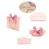 20 Pack Small Pink Thank You Gift Bags With Handles-5.5''x 2.5''x4.7'' Mini Gift Bags Bulk for Baby Shower, Birthday, Wedding, Back to School, Summer Party view 3