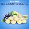 Gourmet White Chocolate Covered Blueberries by It's Delish - 2 lbs Bulk Bag | Bulk Chocolate Coated Dried Fruit Berries for Parties Snacking & Dessert | Kosher Dairy view 4