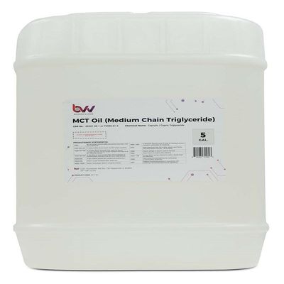 BVV MCT Oil Coconut Based USP Food Grade Size 5 Gallon