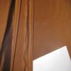 100% Pure Silk Taffeta Fabric Iridescent Mustard Brown x Black Colour 54" Wide Sold by The Yard TAF#96[3] view 4