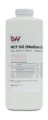 BVV MCT Oil Coconut Based USP Food Grade Size 1 Quart