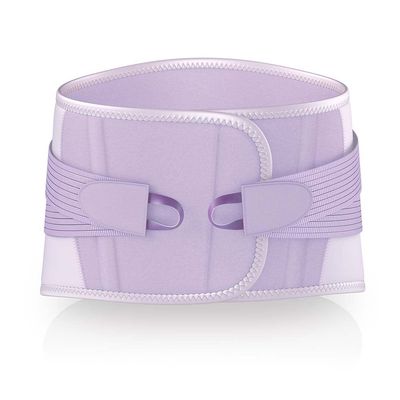 Actimove Professional Deluxe Lumbar Sacral Support Rigid Panel, For Women, Lavender, Small