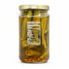 Sanniti Hot Pickled Okra | Infused with Crushed Red Pepper | Crunchy and Fiery Heat | 14.5 oz view 2