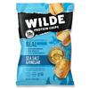 Wilde Protein Chips, Sea Salt and Vinegar (1.34 Ounce Bags, Pack of 8 Bags) view 1
