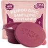 Pixie Menstrual Cup Compact Sterilizer for Feminine Care - Good for Public Restrooms, Camping or Dorms - Collapsible Cleaner Container for Your Menstrual Disc & Period Cup - Microwavable - Reusable view 1