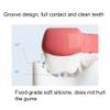 claiol 2 Pcs U-Shaped Kids Toothbrush, Premium Soft Manual Training Toothbrush for Kids 2-6 Years Old. (Blue) view 2