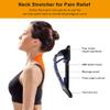 Back Stretcher Cracker Device Massager 4 Level Adjustable Magic Neck Stretch Massage Tools Fitness Lumbar Support Relaxation Spine Pain Relief view 3