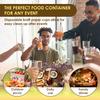 50 pcs each 12oz Disposable Charcuterie Cups with bamboo toothpicks and OPP Bags, Kraft Paper Food Containers for Chips, snacks, Popcorn, waffles, and Party Treats Food Cones view 4