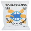 SNACKLINS Sea Salt and Vinegar Plant Crisps, 3 OZ view 1