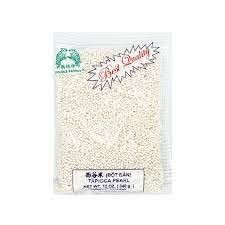 TAPIOCA PEARL,Tiny Balls, White, 12oz (340g)