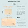 Natural Chamois Leather Eyeglass Cleaning Cloth Camera Lens Cleaning Cloths Screen Cleaning Cloth Glasses Cleaning Cloth Tablets Chamois Cleaning Cloths for Eyeglasses (3 Packs, 2 Large, 1 Small) view 4