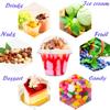 Szsrcywd 50 Pcs 6 oz Clear Plastic Cups with Dome Lids,Transparent Parfait Cup,Disposable Dessert Cups for Fruit,Ice Cream,Cupcake,Iced Cold Drinks view 4