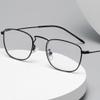 LKP Photochromic Women Reading Glasses Multifocal Readers Sunglasses Blue Light Blocking Anti Eyestrain Metal Square 1.0(+2.50) view 3