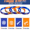 Kingdder 48 Pcs Dart Battle Party Supplies Includes 24 Silicone Wristbands, 24 Party Present Drawstring Bags Goody Treat Bags Dart Gun Themed Favors Bracelet for Battle Birthday Supplies Decorations view 2