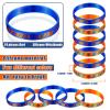 Kingdder 48 Pcs Dart Battle Party Supplies Includes 24 Silicone Wristbands, 24 Party Present Drawstring Bags Goody Treat Bags Dart Gun Themed Favors Bracelet for Battle Birthday Supplies Decorations view 4
