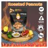 Hot Monkey Nuts - 2 Pack Roasted Spicy Peanuts with Red Wine Vinegar, Black Lava Salt, Cayenne, Ancho, Chipotle, Jalapeo, Trinidad Scorpion Pepper, Ghost Pepper, and Carolina Reaper, Hot Peanut view 4