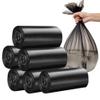 4 Gallon Bathroom Trash Bags,6 Rolls Small Trash Garbage Bags, Disposable Trash Bags for Office, Bathroom Wastebasket Waste Bin (120 Count, 4Gallon Black) view 1