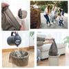4 Gallon Bathroom Trash Bags,6 Rolls Small Trash Garbage Bags, Disposable Trash Bags for Office, Bathroom Wastebasket Waste Bin (120 Count, 4Gallon Black) view 2