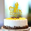 Custom Mr & Mrs Cake Toppers Glitter Gold Silhouette Bride And Groom Romantic Cake Toppers For Engagement Bride to Be Party Decor Wedding Gifts For Couple view 4