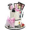 15PCS Makeup Cake Toppers Cosmetics Theme Decorations Lipstick Eye Shadow Blush for Girls Women Bridal Shower Birthday Partys view 1