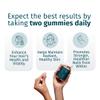 WEEM Hair Skin and Nails Gummies - Supports Healthy Hair - Vegan biotin Vitamins for Women & Men Supports Faster Hair Growth, Stronger Nails, Healthy Skin, Extra Strength (3) view 2