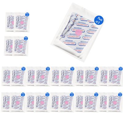 1000cc (25 Bags of 2 Packets, Total 50 Packets) Oxygen Absorbers for Food Storage, Food Grade Oxygen Absorbers Packets with Oxygen Indicator for Long Term Storage and Preservation(1000CC(50-Pack))