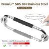 2 Pack Grab Bars for Bathroom, 32 Inch Anti Slip Bathroom Handicap Grab Bars for Showers, Safety Bath & Shower Grab Bar for Seniors, Shower Handles for Elderly, Tesuchan view 4