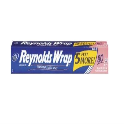 Reynolds Wrap Aluminum Foil - 1 Roll (80 sq ft)