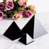 1pc 30-90mm Quality Natural Obsidian Nunatak Pyramid Decoration,90-95mm view 1
