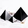 1pc 30-90mm Quality Natural Obsidian Nunatak Pyramid Decoration,90-95mm view 2